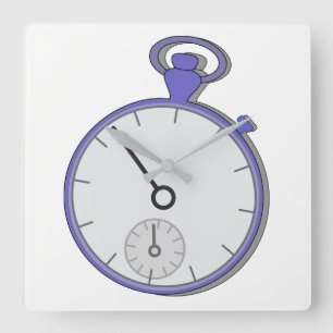 Chrono Square Wall Clock