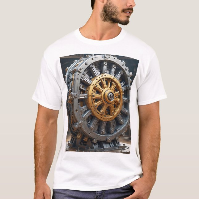 Chronos Engine: Revolutionising Timekeeping T-Shirt (Front)