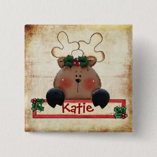 Chrtimstas Stocking Label button