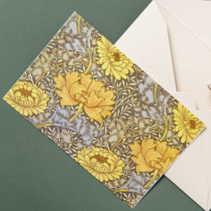 chrysanthemum by William Morris Card