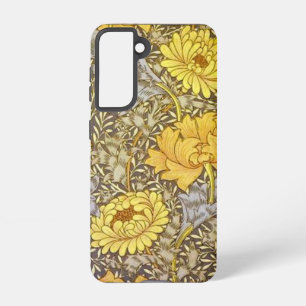 chrysanthemum by William Morris Card Samsung Galaxy Case
