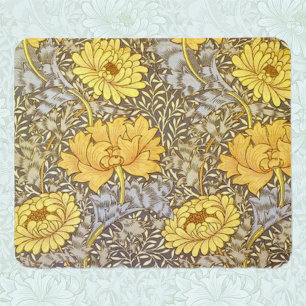 chrysanthemum by William Morris Mouse Pad