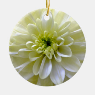 CHRYSANTHEMUM CERAMIC ORNAMENT