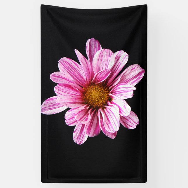 Chrysanthemum Flower bnra Banner (Vertical)