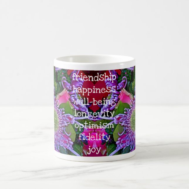 Chrysanthemum Flower Coffee Mug (Center)