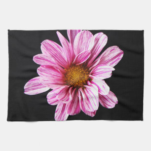 Chrysanthemum Flower ktcn Tea Towel