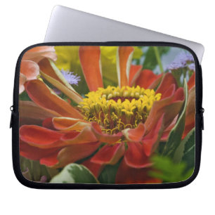 Chrysanthemum flower laptop sleeve