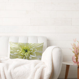 CHRYSANTHEMUM FLOWER LUMBAR CUSHION