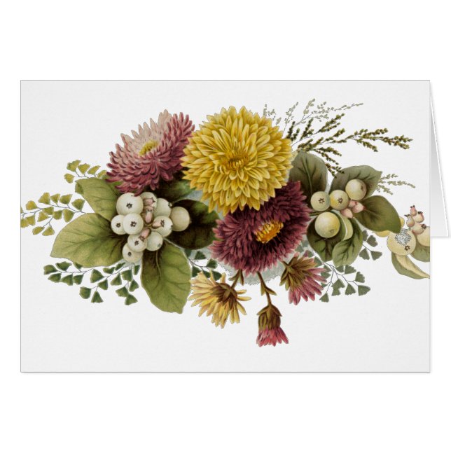 Chrysanthemum Flower Mum Floral (Front Horizontal)