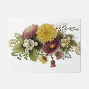Chrysanthemum Flower Mum Floral Doormat