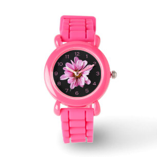 Chrysanthemum Flower Pink Numbers Kids cn Watch