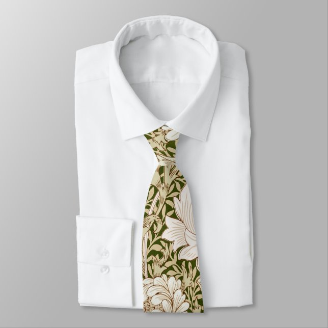 Chrysanthemum Gold, William Morris Tie (Tied)