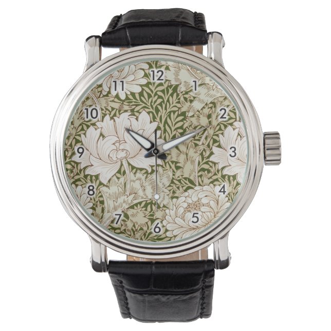 Chrysanthemum Gold, William Morris Watch (Front)