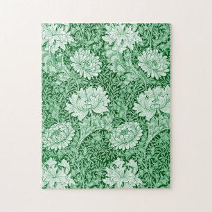 Chrysanthemum Green, William Morris Jigsaw Puzzle