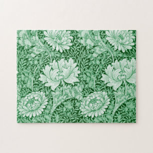 Chrysanthemum Green, William Morris Jigsaw Puzzle