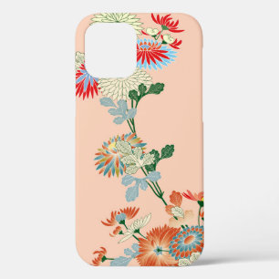 Chrysanthemum, Japanese Design iPhone 12 Case
