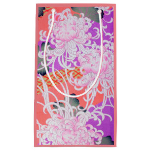 Chrysanthemum, Japanese Design Small Gift Bag