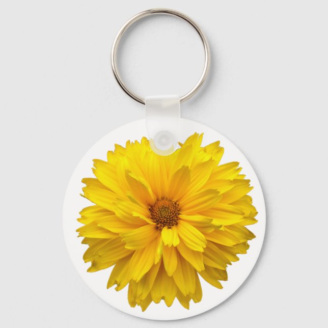 Chrysanthemum Key Ring (Front)