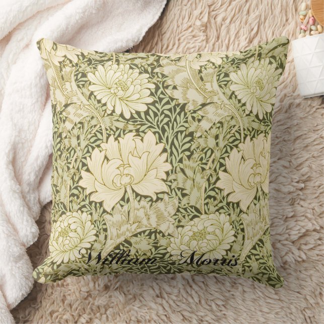 Chrysanthemum pattern - William Morris Cushion (Blanket)