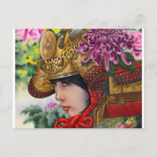 "Chrysanthemum" postcard