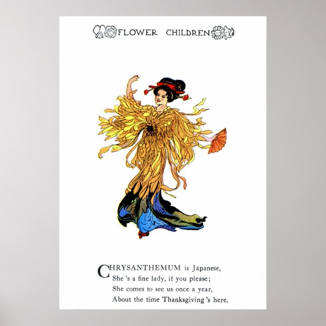 Chrysanthemum Poster (Front)