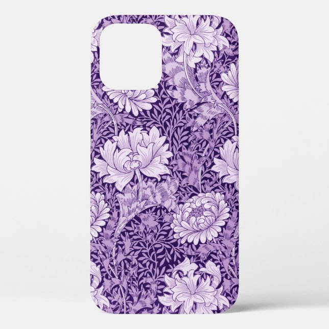 Chrysanthemum Purple, William Morris Case-Mate iPhone Case (Back)