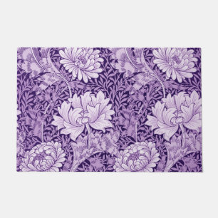 Chrysanthemum Purple, William Morris Doormat