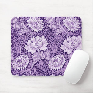 Chrysanthemum Purple, William Morris Mouse Pad