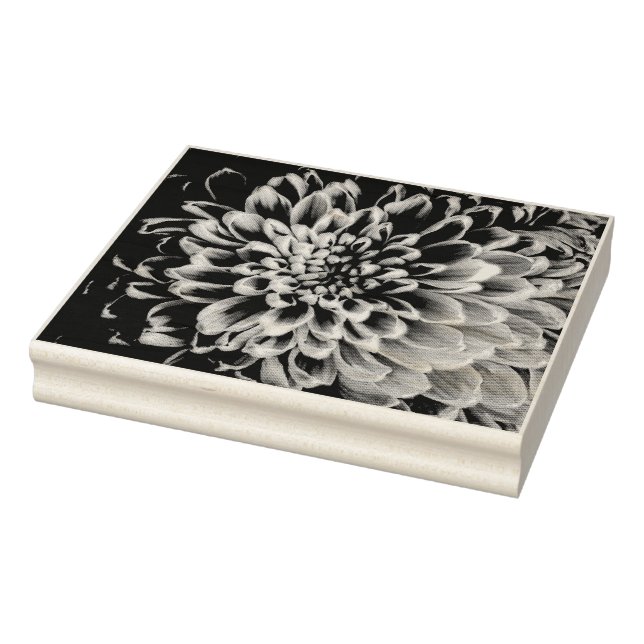 Chrysanthemum Rubber Stamp (Stamp)