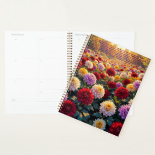Chrysanthemum Symbolism Calendar Planner
