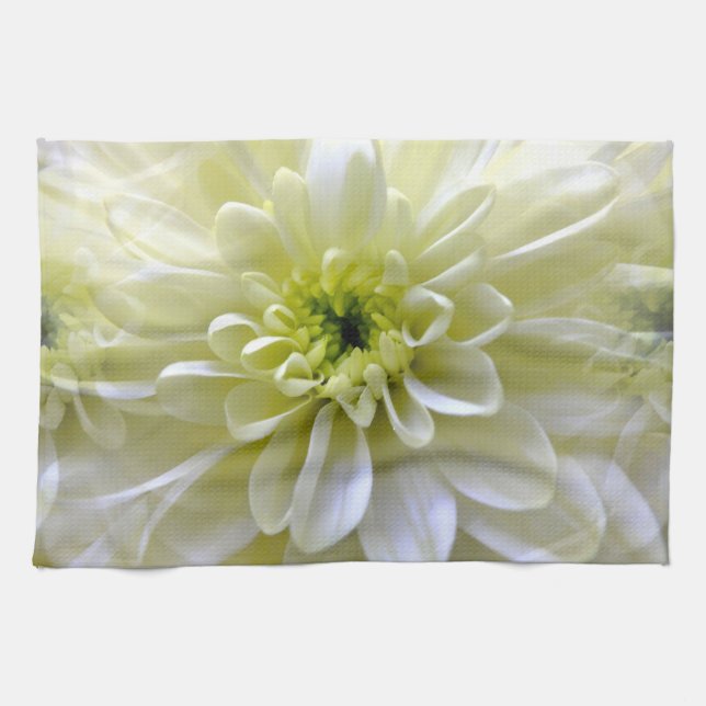 CHRYSANTHEMUM TEA TOWEL (Horizontal)