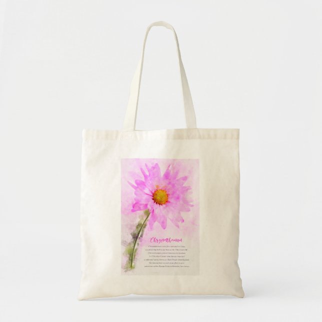 Chrysanthemum Tote Bag (Front)