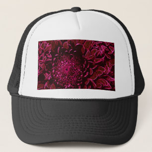 Chrysanthemum Trucker Hat