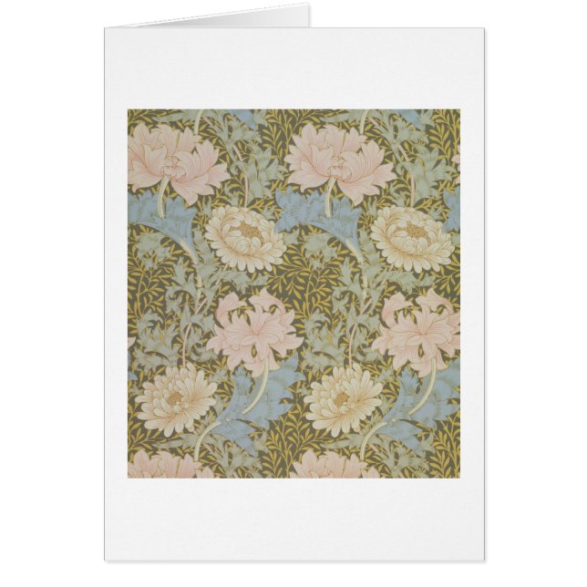 'Chrysanthemum' wallpaper, 1876 (wallpaper) (Front)