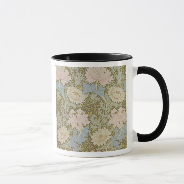 'Chrysanthemum' wallpaper, 1876 (wallpaper) Mug (Right)