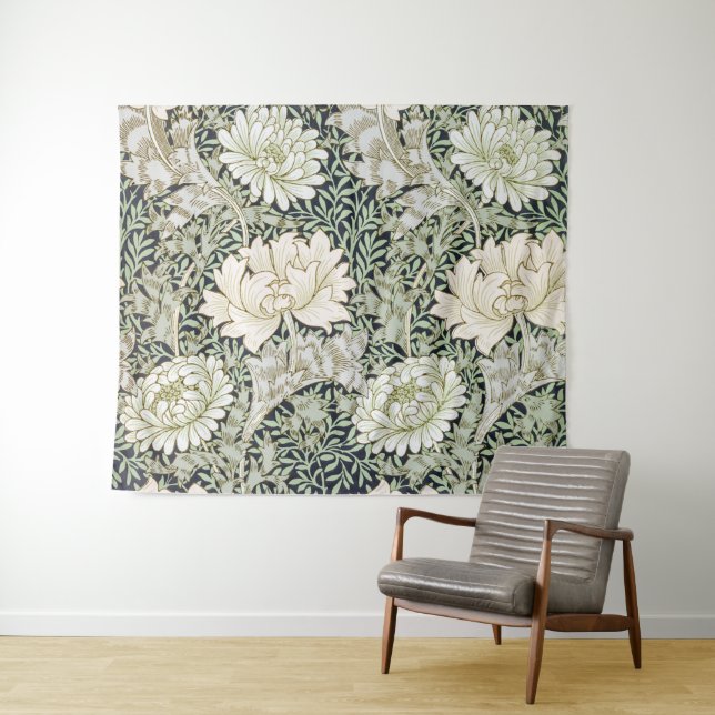 Chrysanthemum, William Morris Tapestry (In Situ (Horizontal))