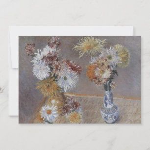 Chrysanthemums by Gustave Caillebotte