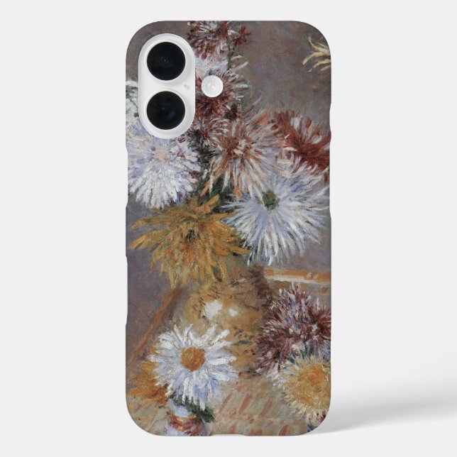 Chrysanthemums by Gustave Caillebotte Case-Mate iPhone Case (Back)
