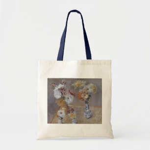 Chrysanthemums by Gustave Caillebotte Tote Bag