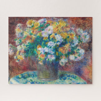 Chrysanthemums by Pierre-Auguste Renoir Puzzle
