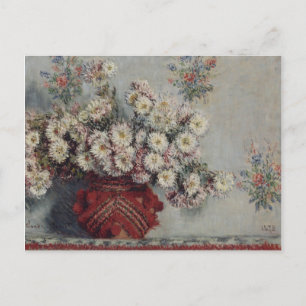 Chrysanthemums - Claude Monet Postcard