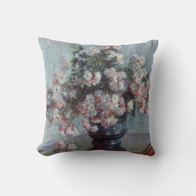 Chrysanthemums Cushion (Front)
