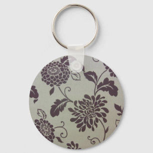 Chrysanthemums Key Ring