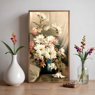 Chrysanthemums No. 5 Poster