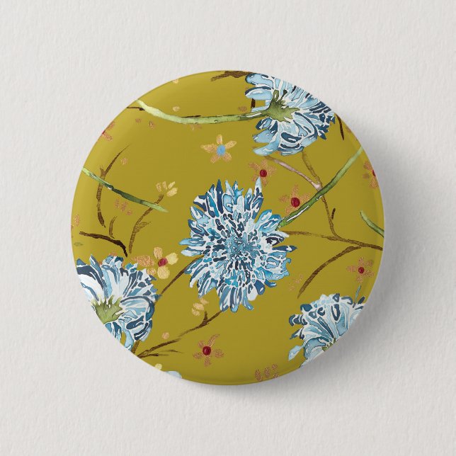 Chrysanthemums pin (Front)