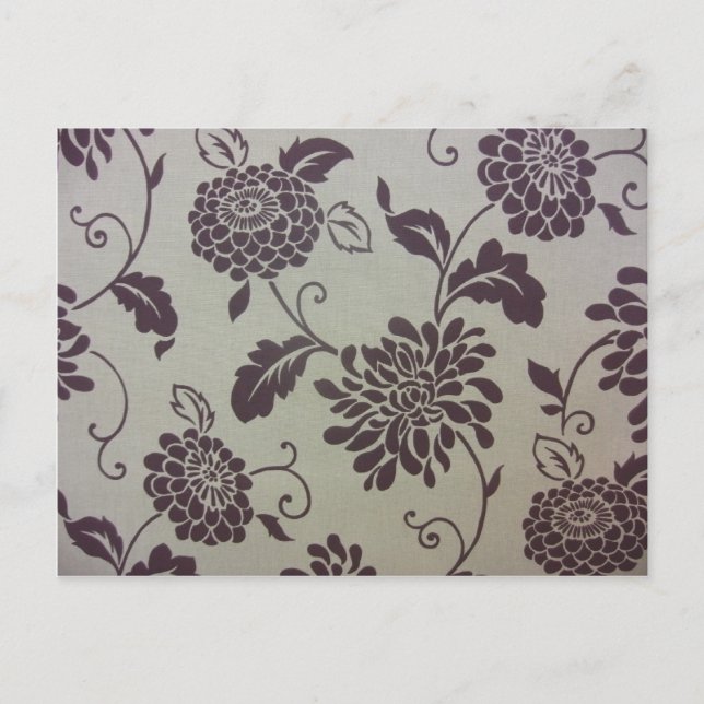 Chrysanthemums Postcard (Front)