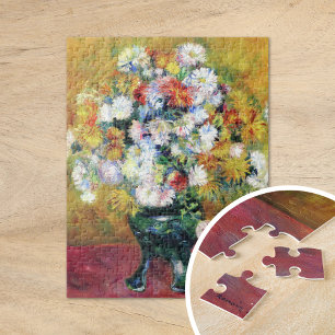 Chrysanthemums   Renoir Fine Art Jigsaw Puzzle
