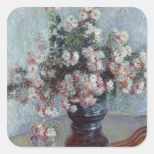 Chrysanthemums Square Sticker