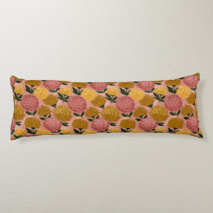 Chrysanths Print Diy Décor Elegant Sofa Body Cushion