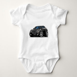 Chrysler 300 Black Car Baby Bodysuit